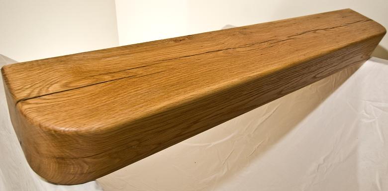 Antique Oak Resawn Mantel