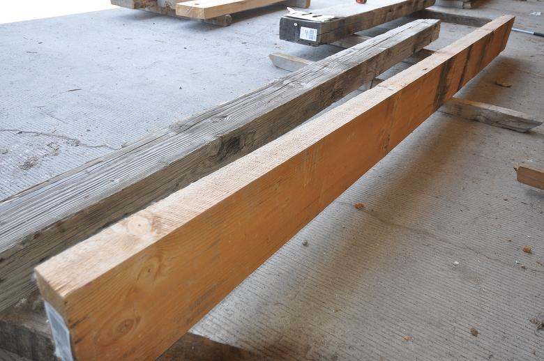 TWII Resawn Unfinished Mantels