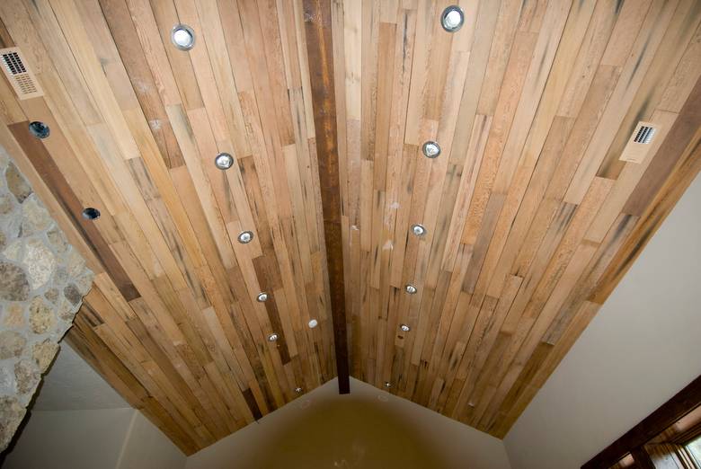 Picklewood Skins - Ceiling. Back (non-weathered) side visible.