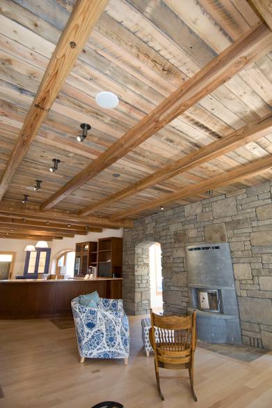 TWII Timbers and TWII Lumber Ceiling