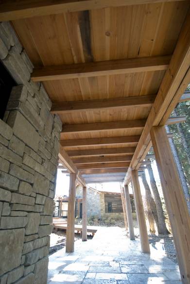 TWII Timbers and TWII Lumber Ceiling