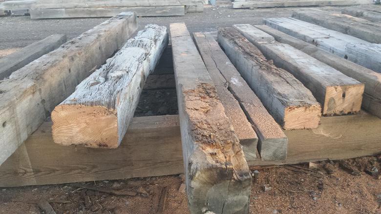 10 x 10 DF Timber (Cut-off Bad End and Barcode to sell as-is)