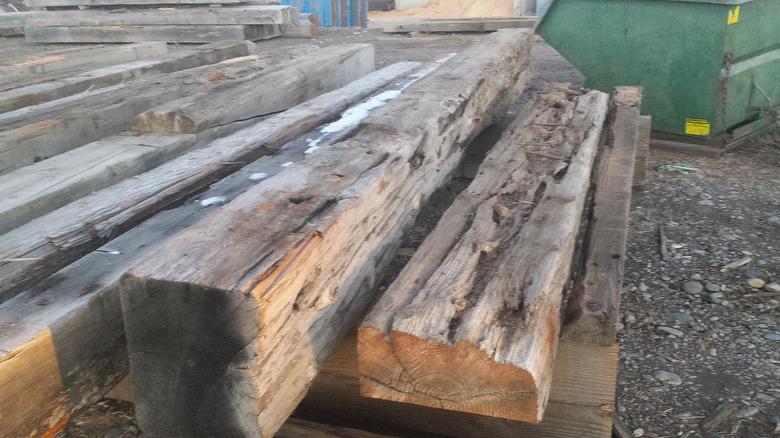 Large Timber (One Really Worn Face) (Barcode and Take Photos)