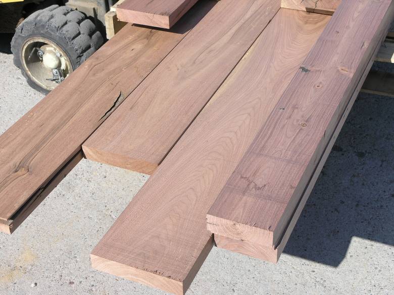 2" Walnut S4S