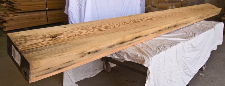 Planed Pine Mantel--BC # 80320