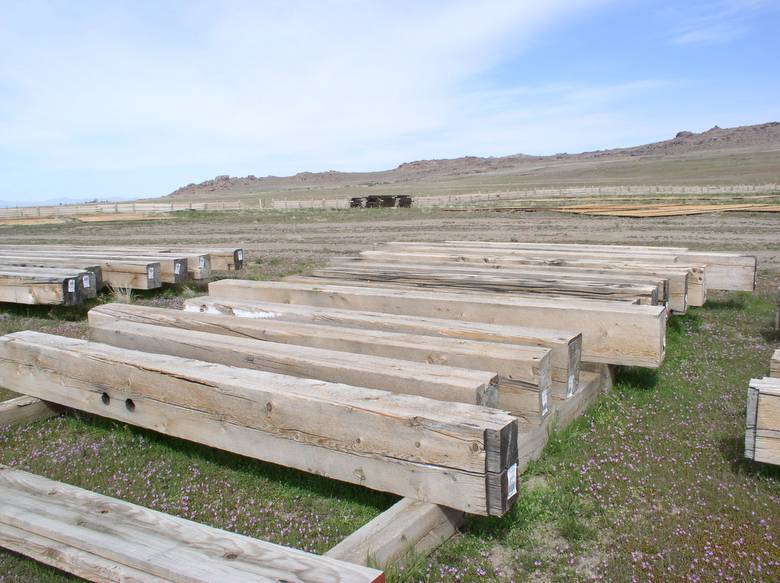 10x12 and 10x14 Spruce Weathered Timbers