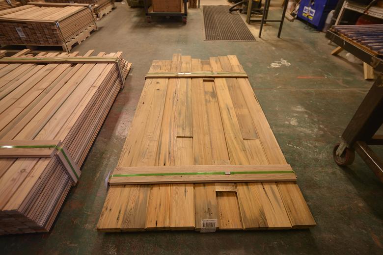 bc# 143213 - .75" x 4.5" Cypress Picklewood T&G Flooring - 42.00 sf