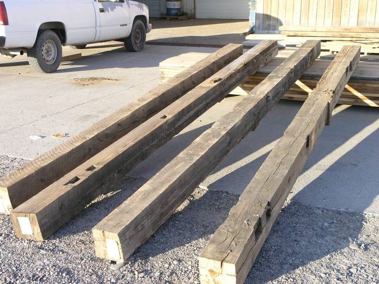 8x8 Oak Trailblazer Timbers