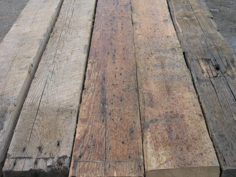 9x12 Weathered Timbers