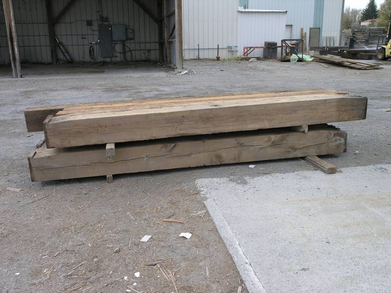 9x12 Weathered Timbers