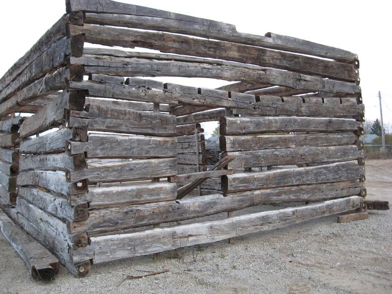 Michigan Log Stack
