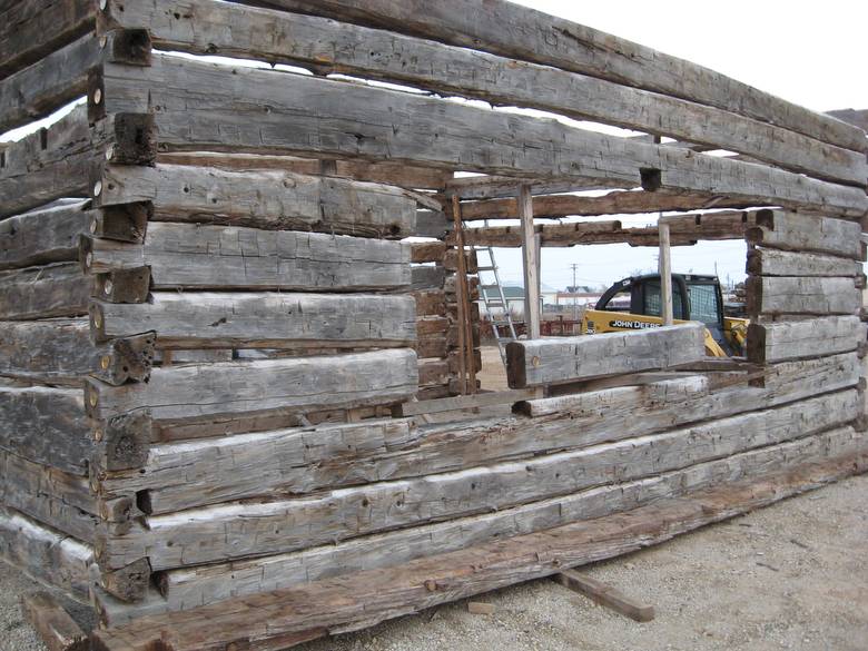 Michigan Log Stack