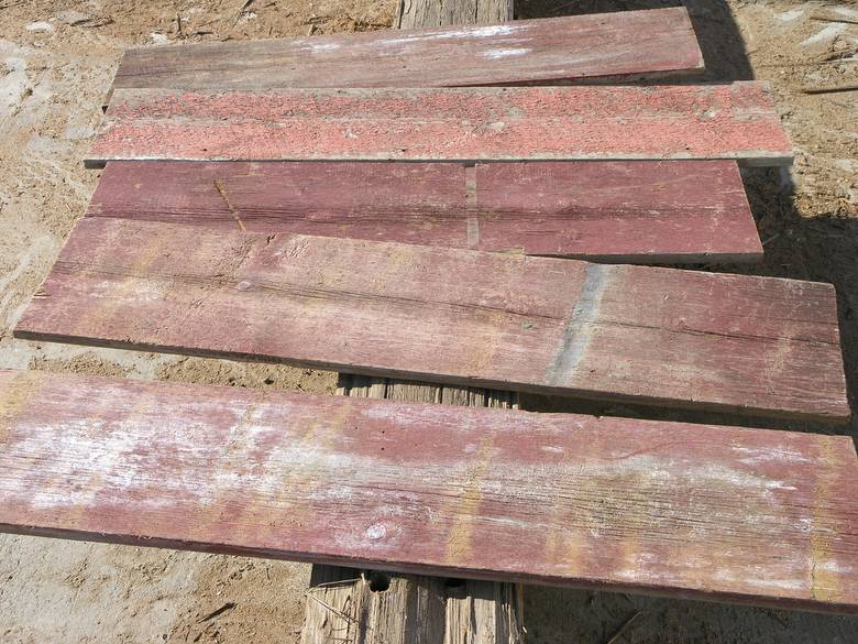 Faded Red Barnwood / 1x12 x 4