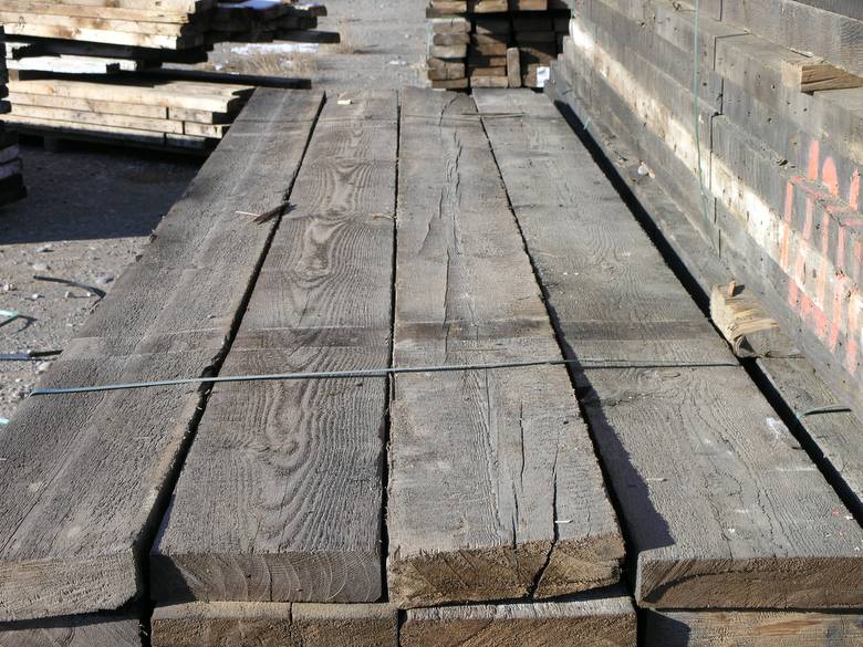 3x12 weathered lumber