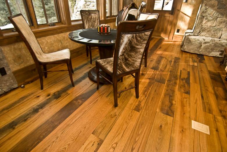 Antique Oak (Picklewood) Skip-Planed Floor