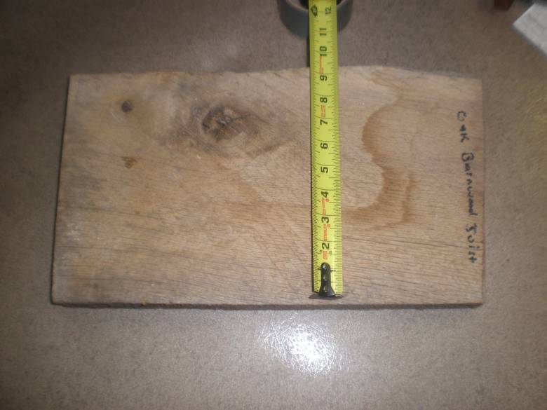 2.5 x 9 Weathered Oak Joist Sample