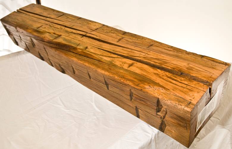 7 1/4"x9 1/4" x 48 1/4" HH Beech Finished Mantel