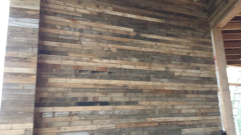 Original Weathered Face Picklewood Cypress Shiplap siding 5/8