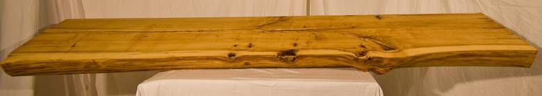 Hardwood Mantel (Live Edge) / Hardwood Mantel (3 3/4