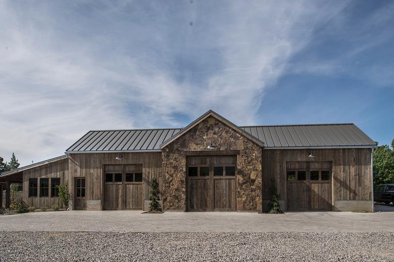 NatureAged Gray Barnwood Siding, Trim, and Barn Doors