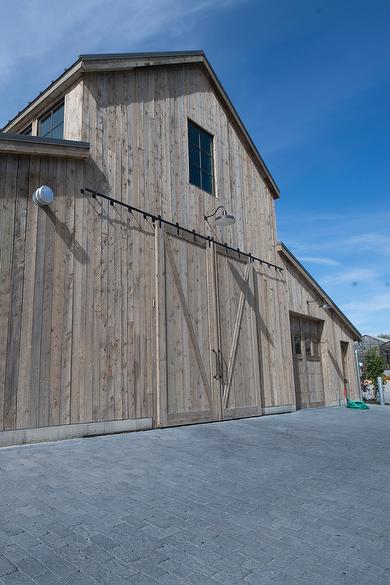 NatureAged Gray Barnwood Siding, Trim, and Barn Doors