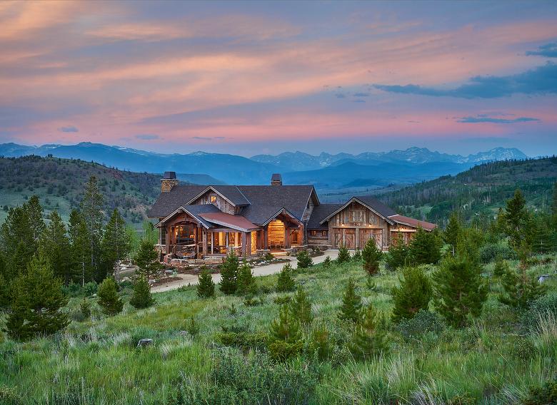 Hand-Hewn Skins and Barnwood Lumber--Exterior