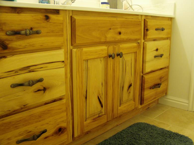 Antique Hickory Cabinets