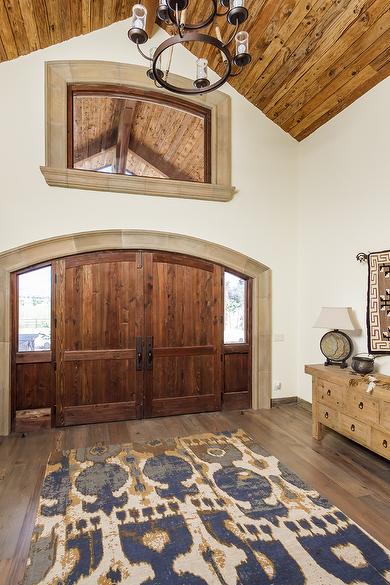 Mushroomwood ceiling