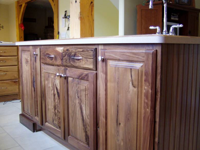 Black Walnut Cabinets