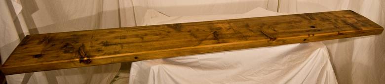 Cedar Picklewood Mantel / 2.5x12.5 x 96