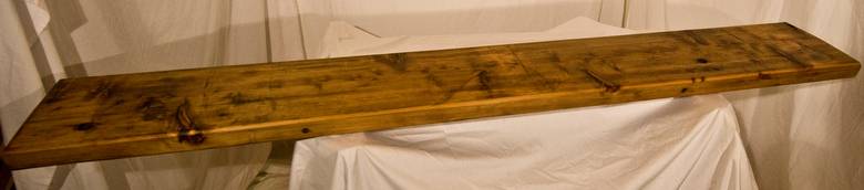 Cedar Picklewood Mantel / 2.5x12.5 x 96"