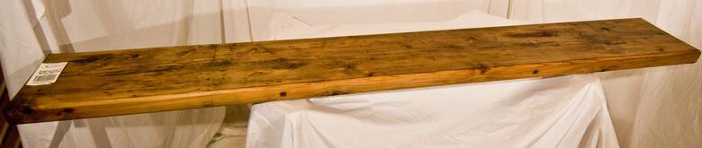 Cedar Picklewood Mantel / 2.5x12.5 x 96"