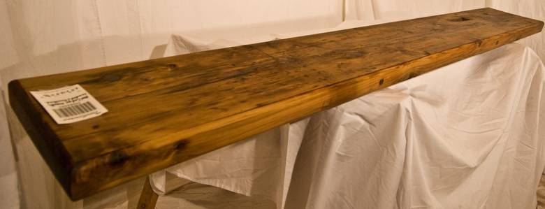 Cedar Picklewood Mantel / 2.5x12.5 x 96"