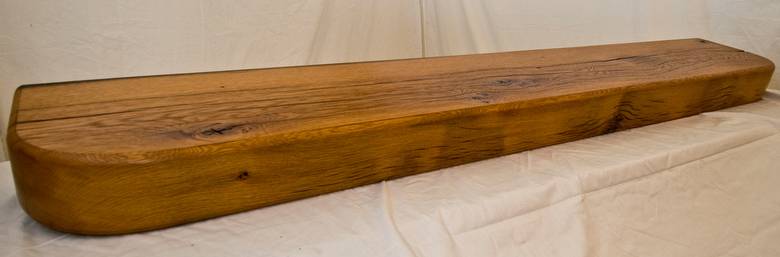 Oak Mantle / 5x12.75 x 84"