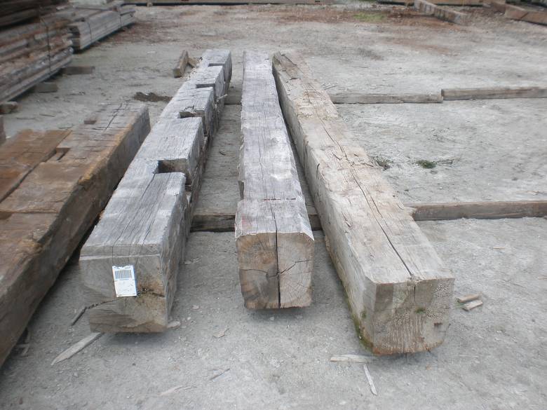 Hand Hewn Timbers