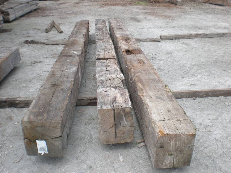 Hand Hewn Timbers